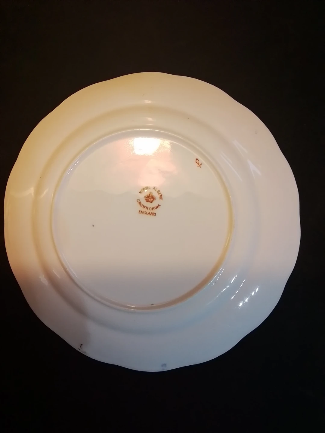 Royal Albert Crown China England Plate - photo 4