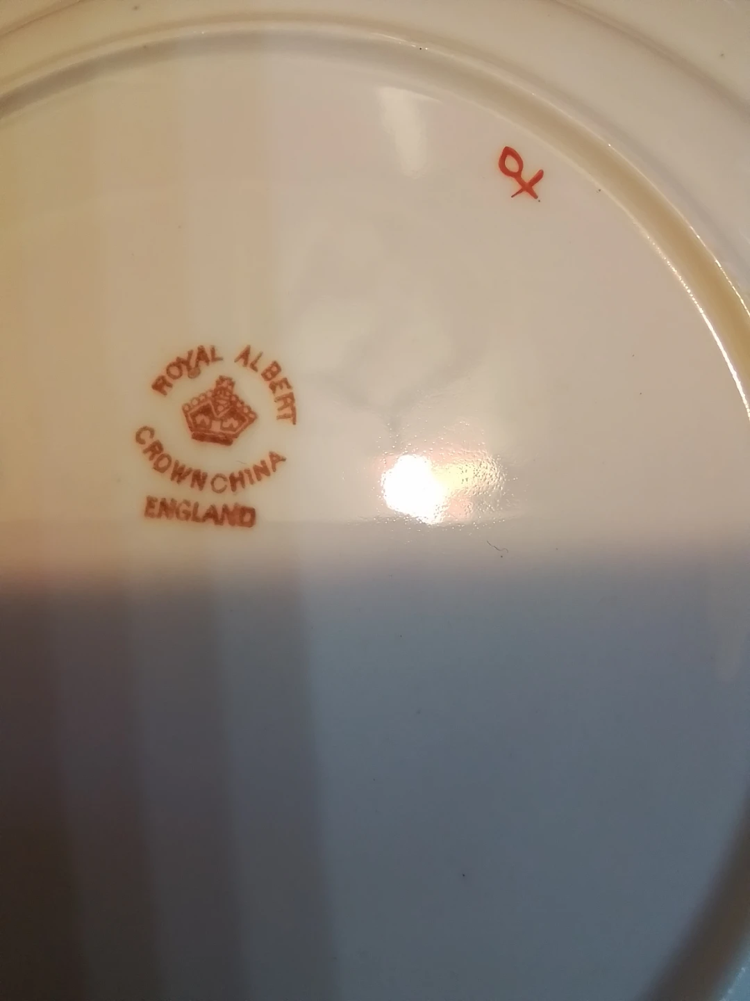 Royal Albert Crown China England Plate - photo 5