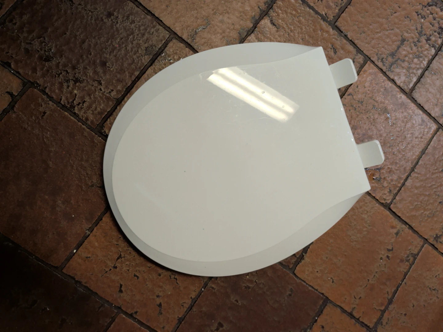 White Toilet Seat - photo 2