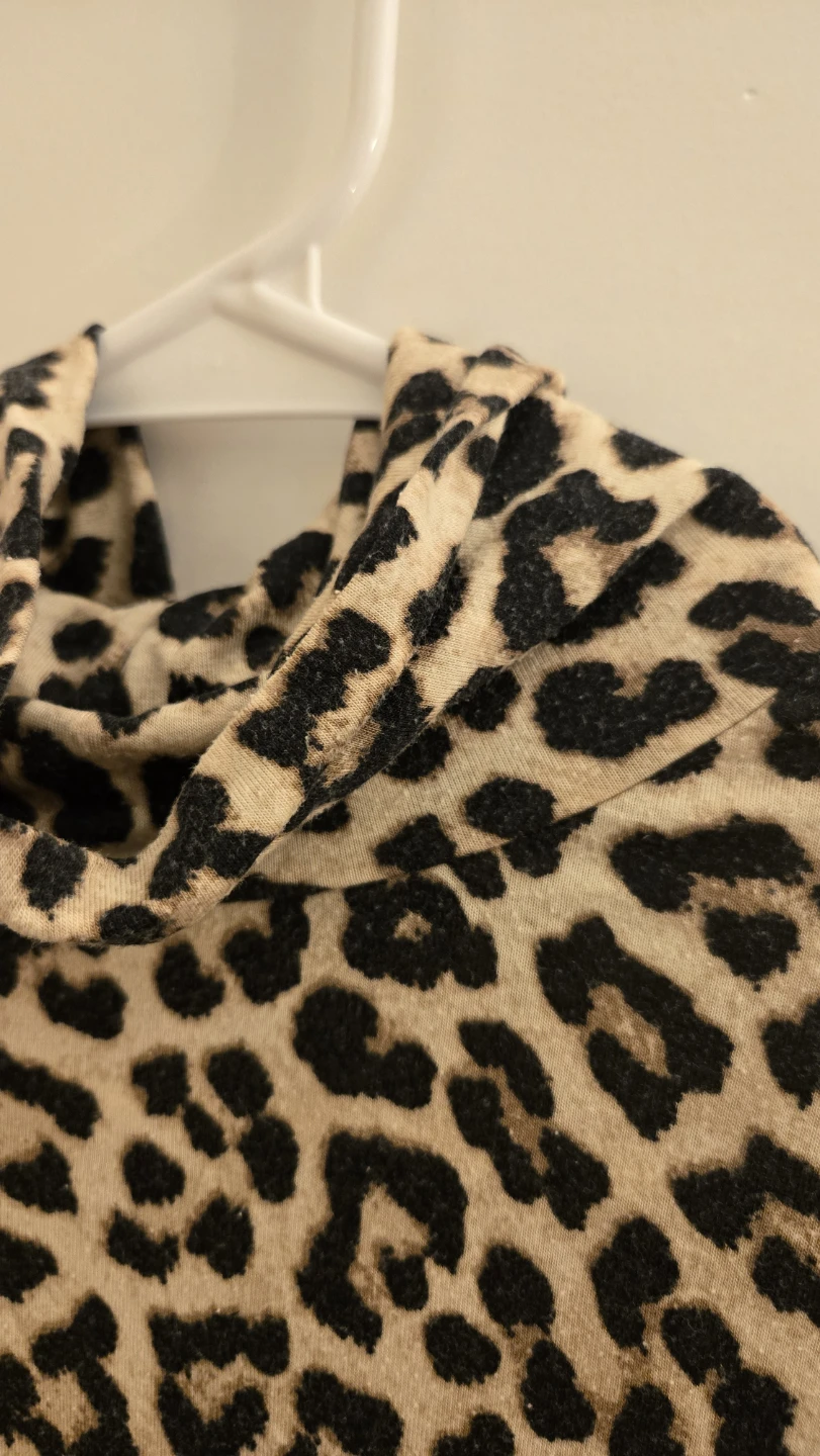 Leopard Print Turtleneck - photo 3