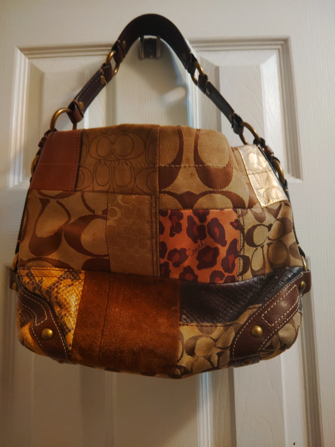 Authentic Y2K Vintage Coach Bag + Matching Wallet Set - photo 4