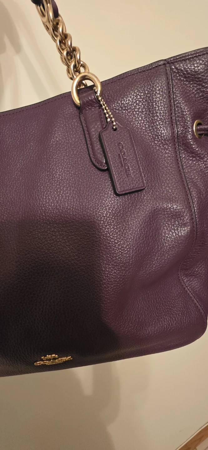 Coach Leather Tote Bag - photo 4