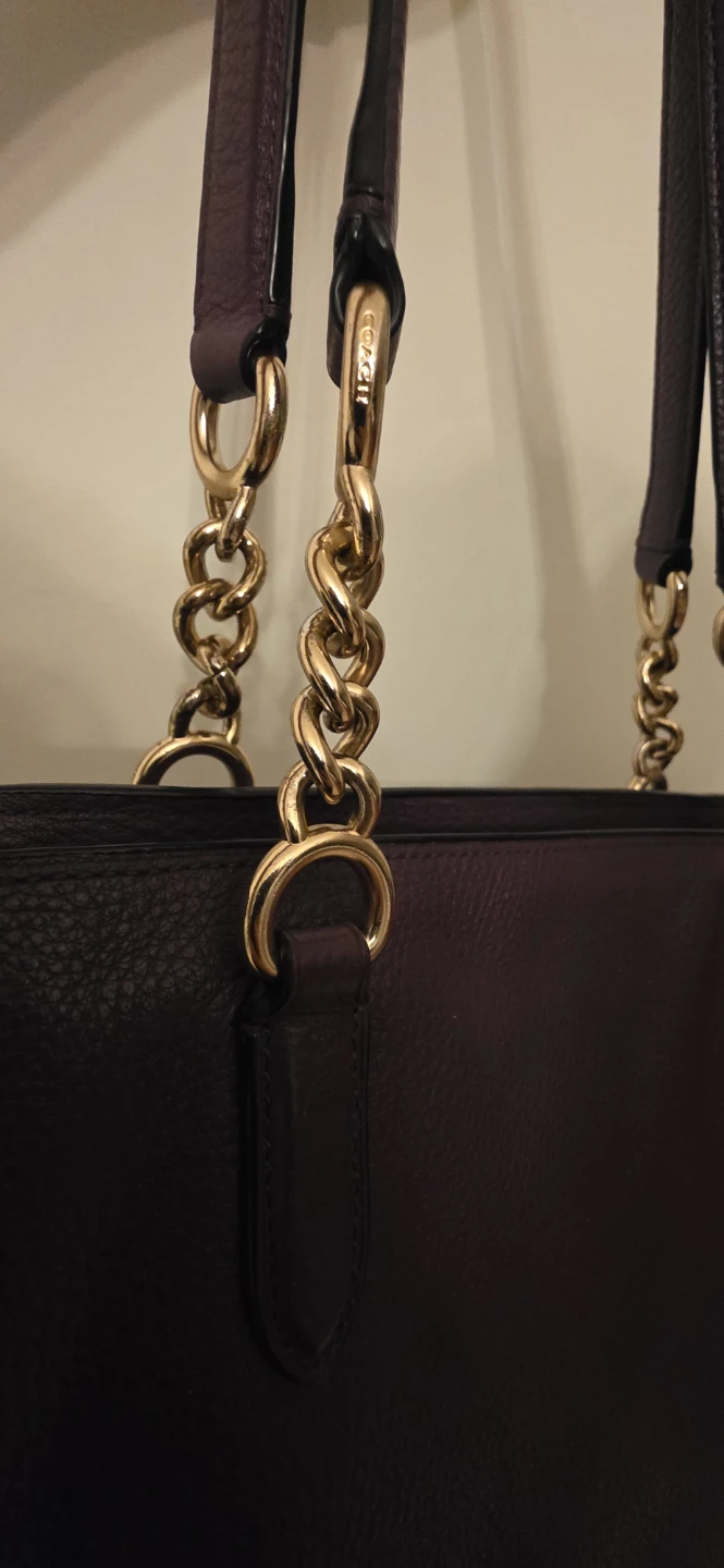 Coach Leather Tote Bag - photo 5