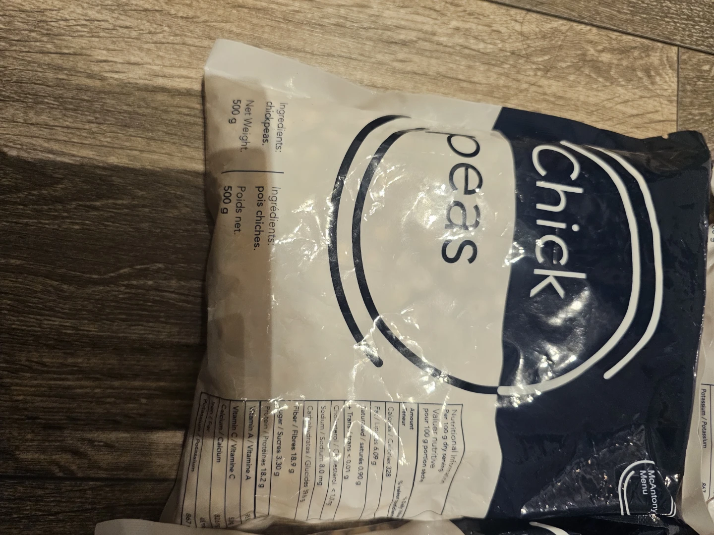4 x Chickpeas (500g each) + Red Lentils - photo 2