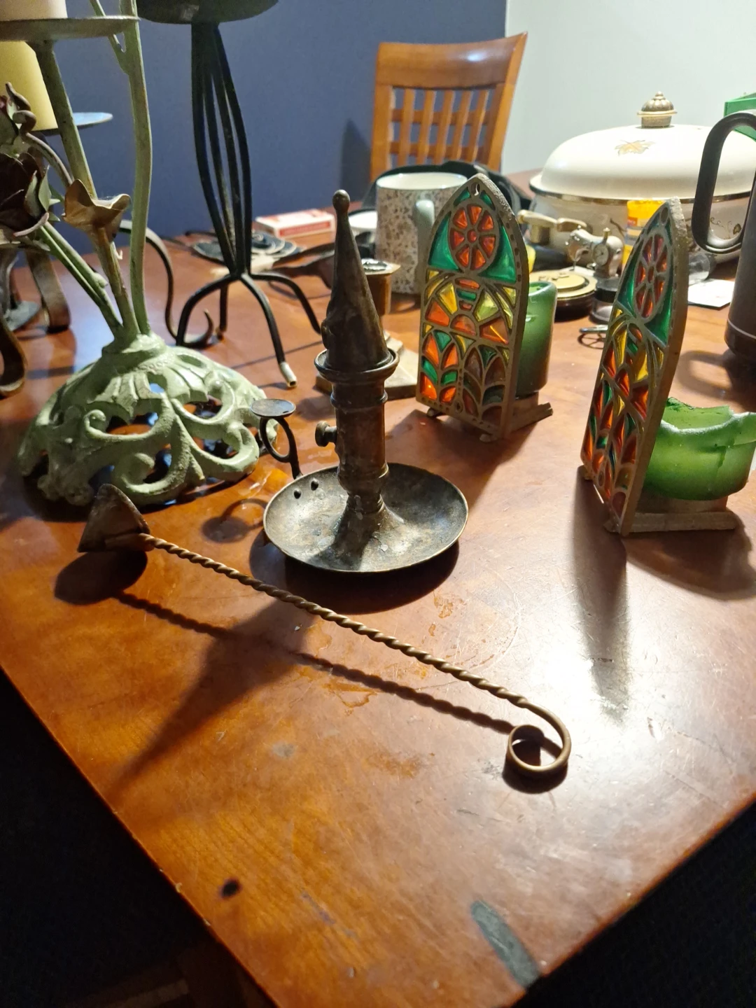 Assorted Candle Holders and Candlesticks