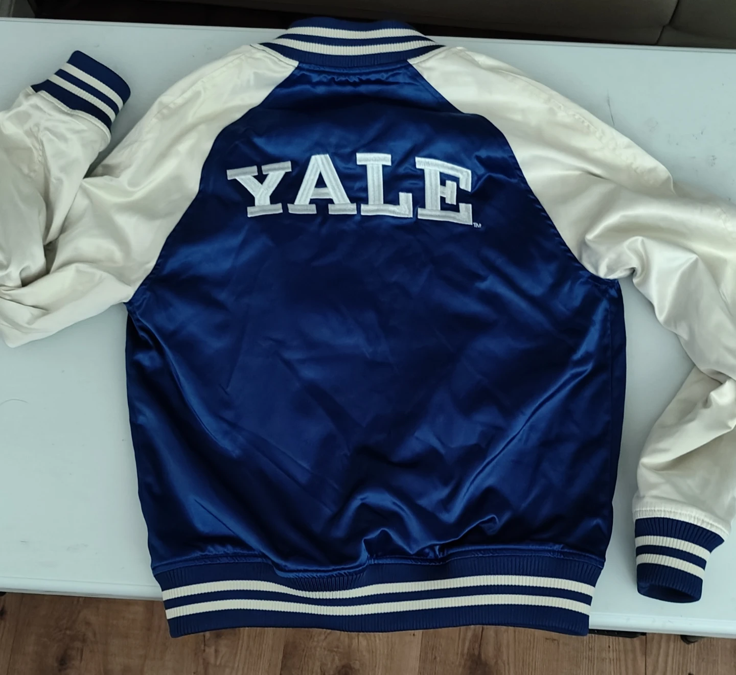H&M Yale University Varsity Bomber Jacket - photo 2