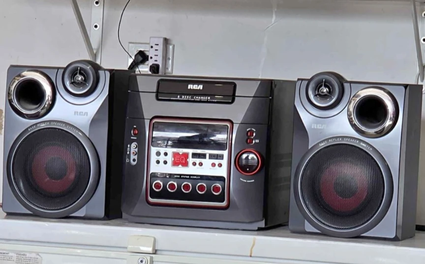 RCA 5-CD Changer Stereo System