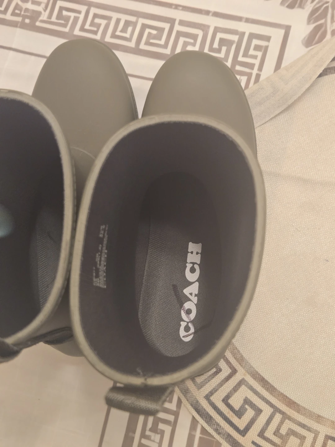 Coach Rubber Rain Boots - photo 4