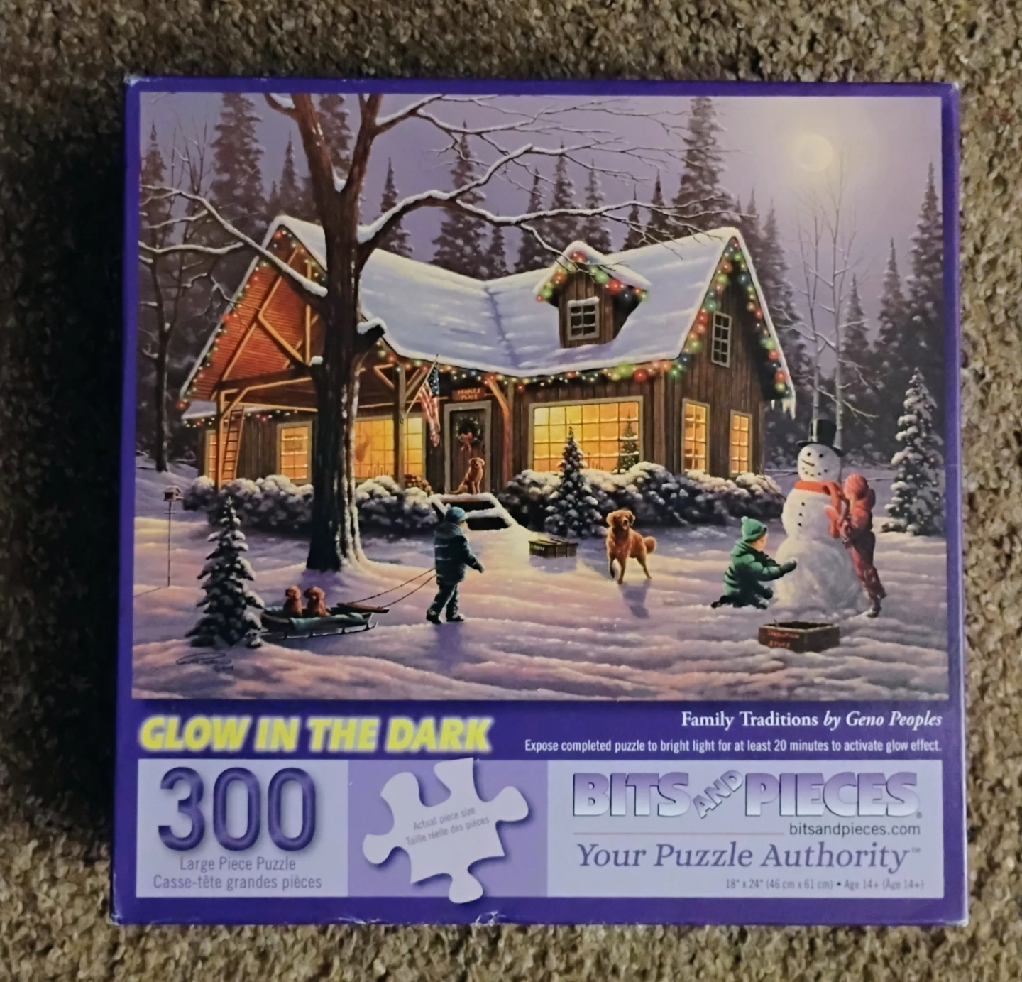 "FAMILY TRADITIONS” 300 PIECE PUZZLE (BY BITS & PIECES)