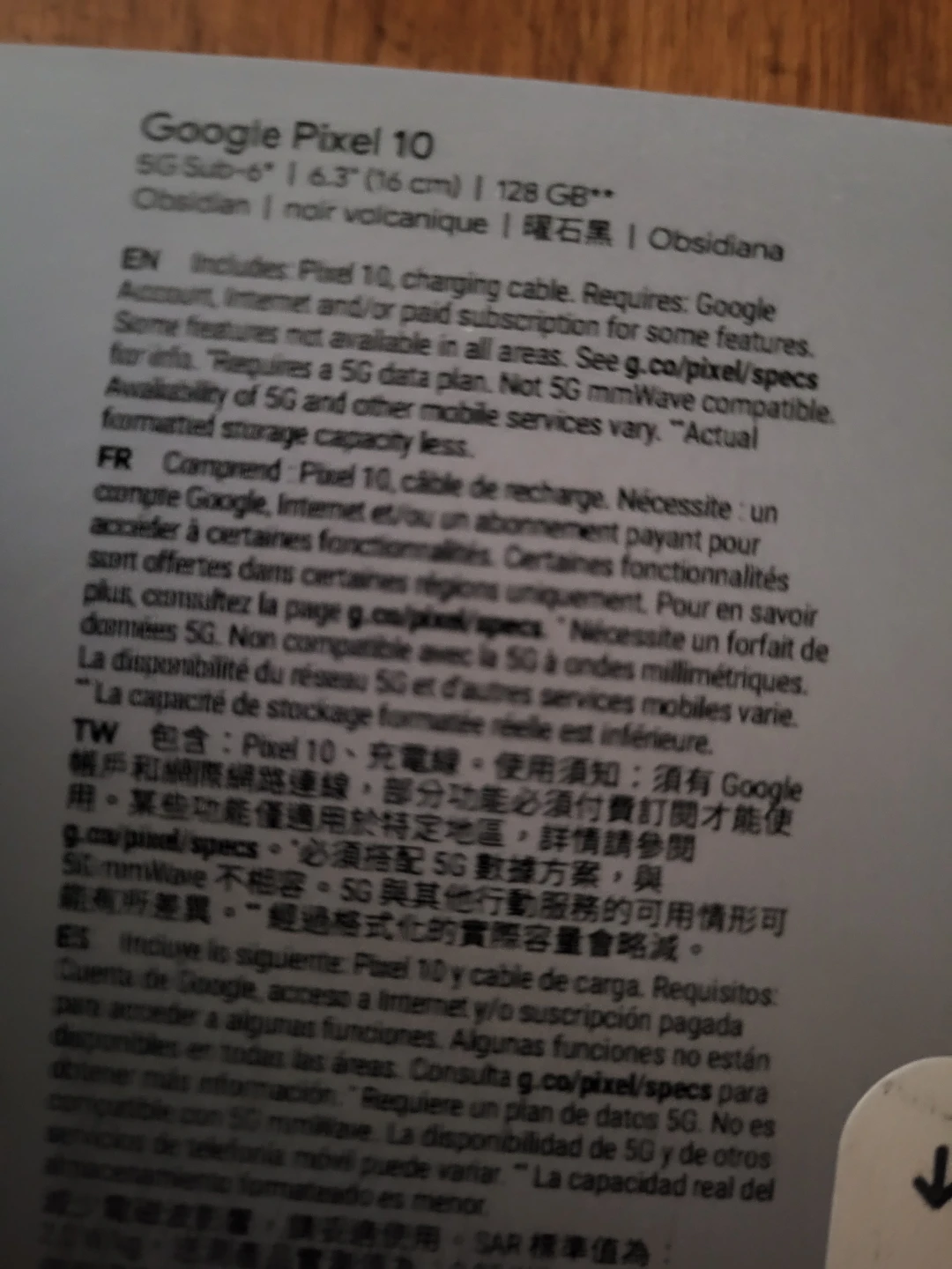 Google Pixel 7 (Obsidian) 128GB BNS - photo 3