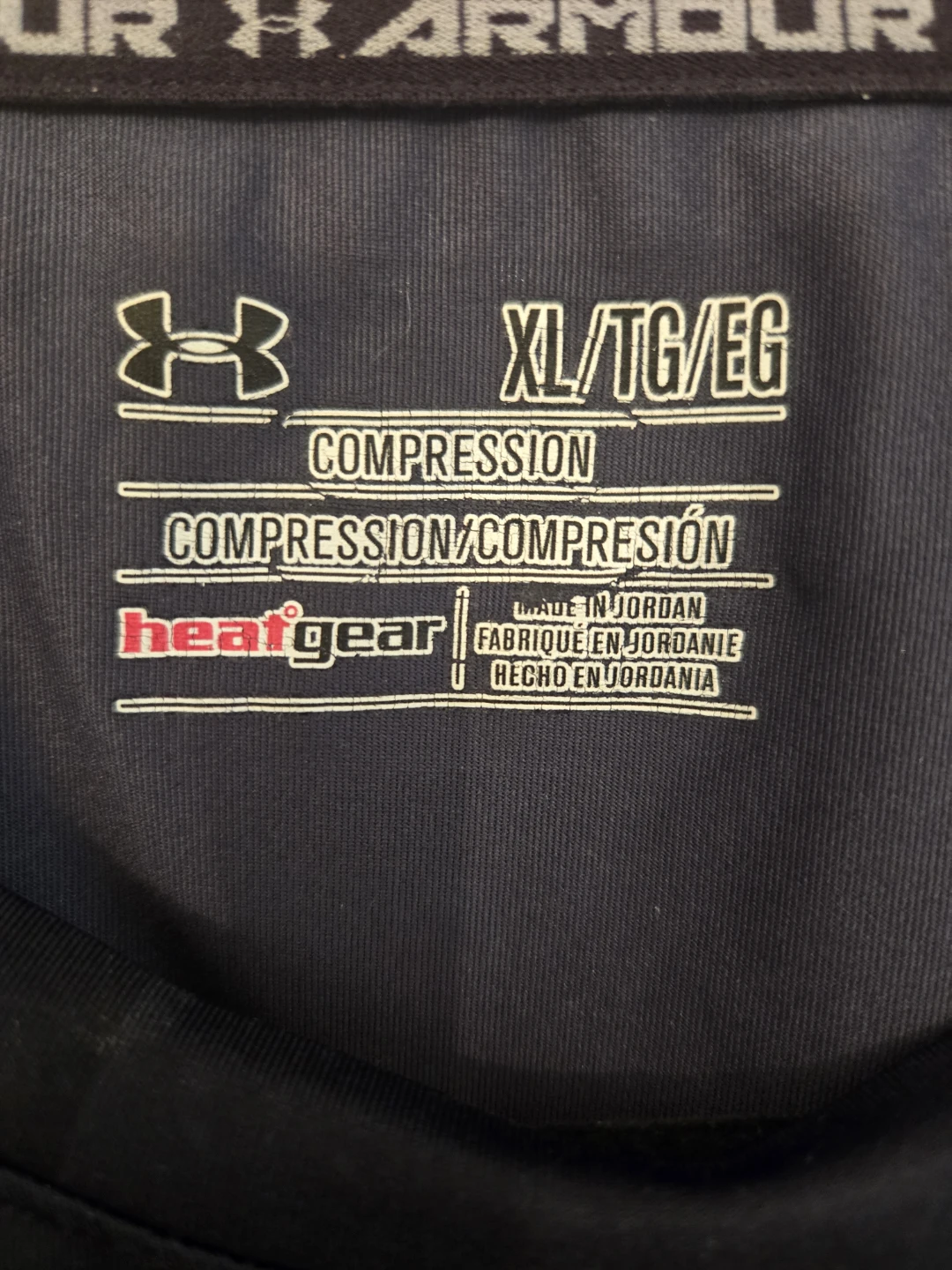 Men's Sleeveless Compression Shirt.  Under Armour HeatGear. XL. - photo 3
