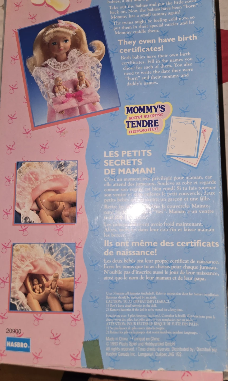 Mommmy's Secret Surprise Tendre Naissance Doll with Babies - photo 2
