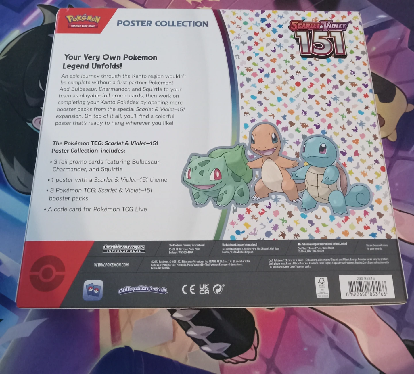 Pokémon Scarlet & Violet 151 Poster Collection - photo 2