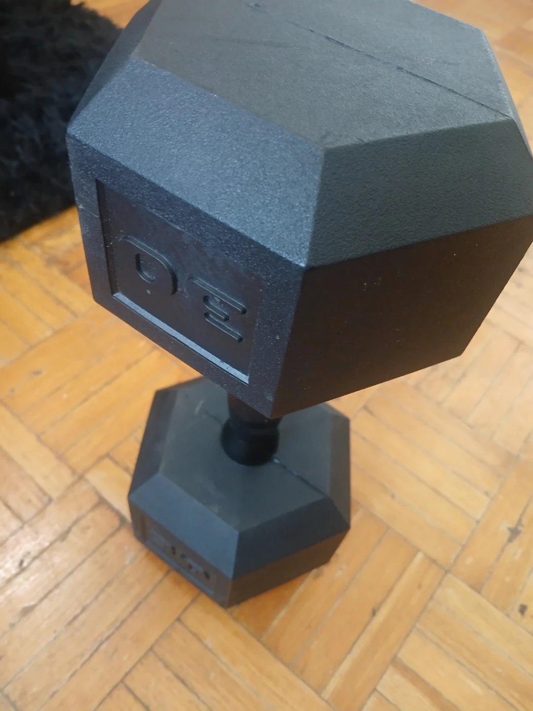 30 lb cast iron Hex Dumbbell - photo 3