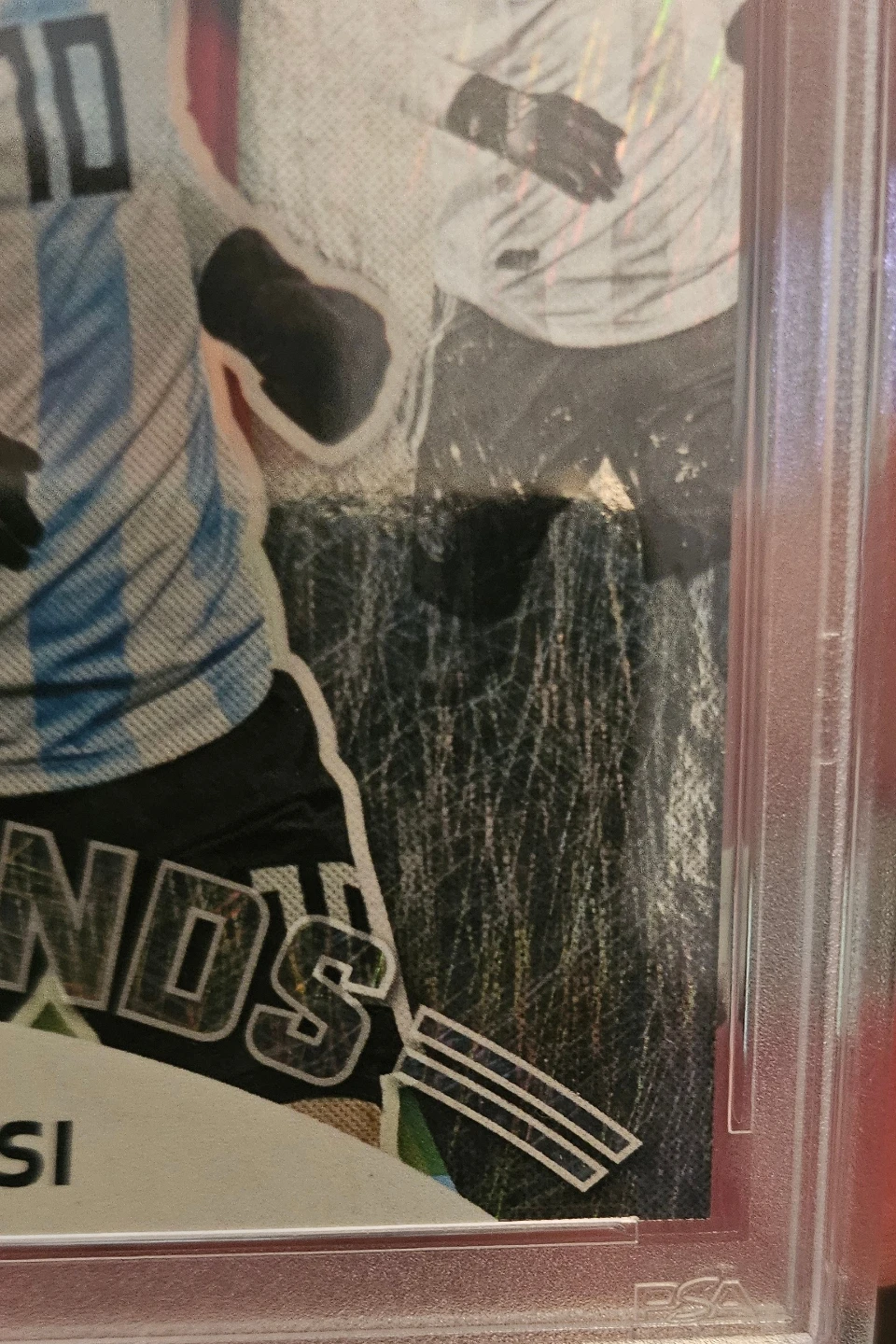 2019 Panini Nat'l Conv. Legends LM Magnetic Fur Lionel Messi /99 - photo 5