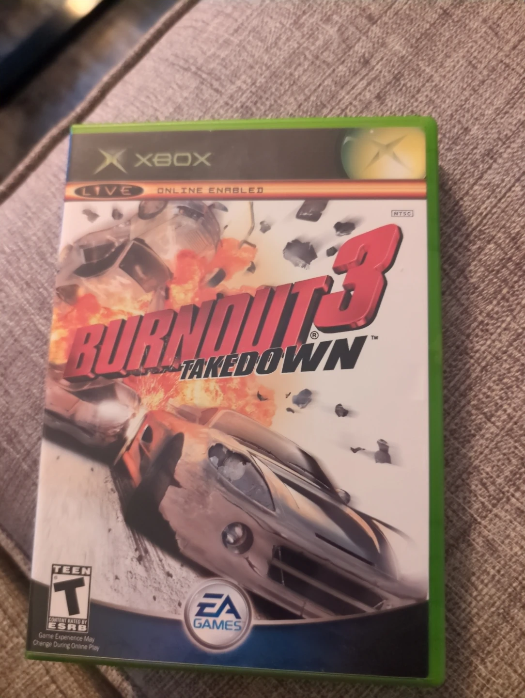 Xbox Burnout 3 Takedown Game