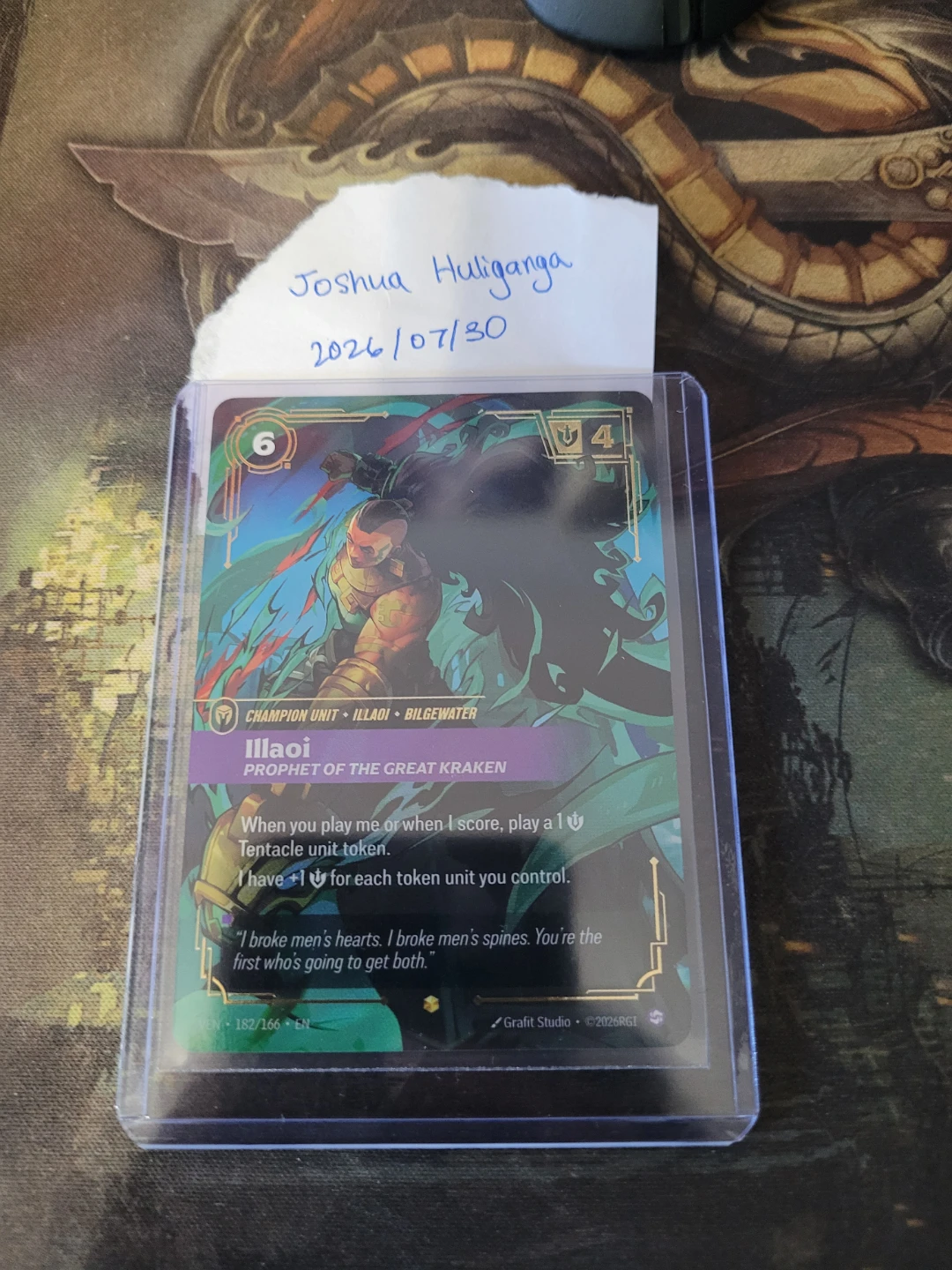 Riftbound Overnumbered Illaoi 182/166 - Accepting Offers - photo 2