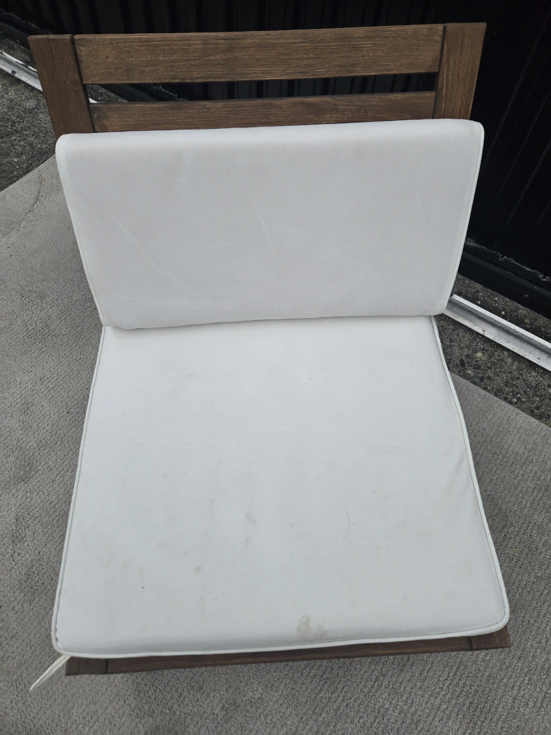 1 ikea applaro outdoor patio lounge chair w cushion - photo 3