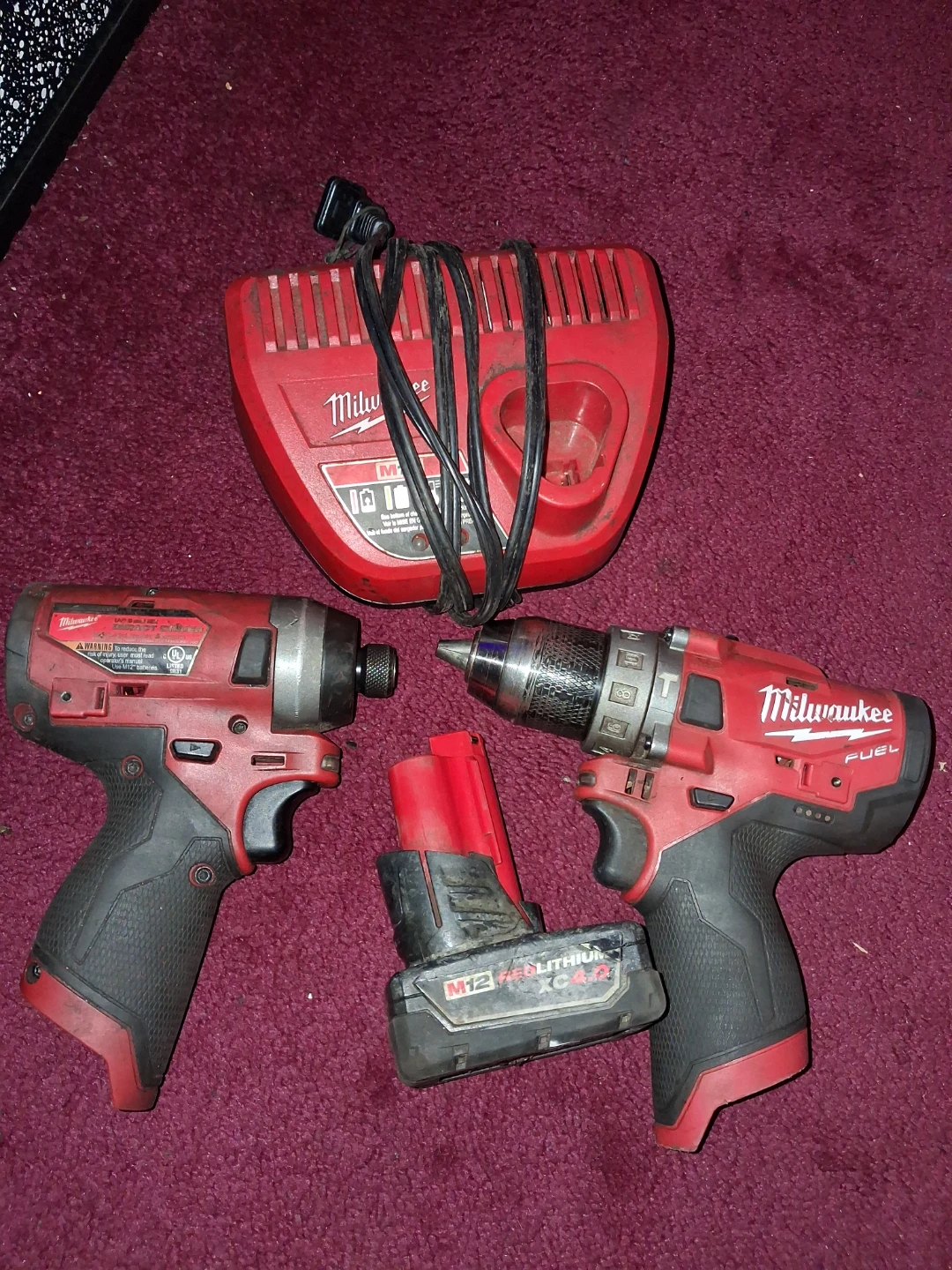 Milwaukee M12 FUEL Impact Driver & Drill/Driver Combo Kit - photo 5
