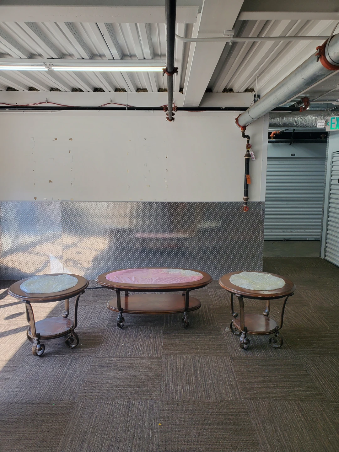 Set of 3 Round Accent Tables - photo 2