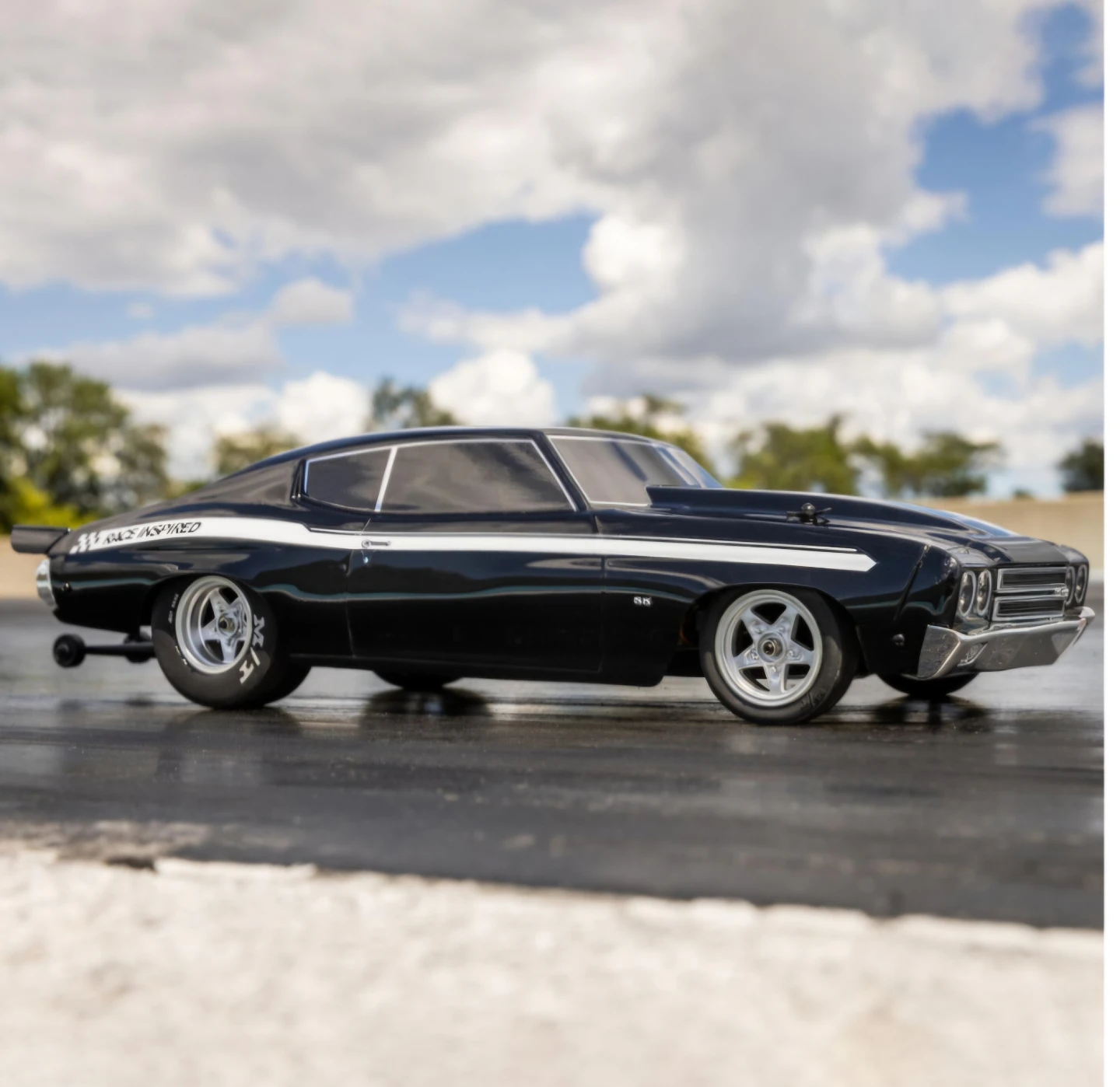 Losi Black Chevrolet Chevelle SS RC Drag Car - photo 4