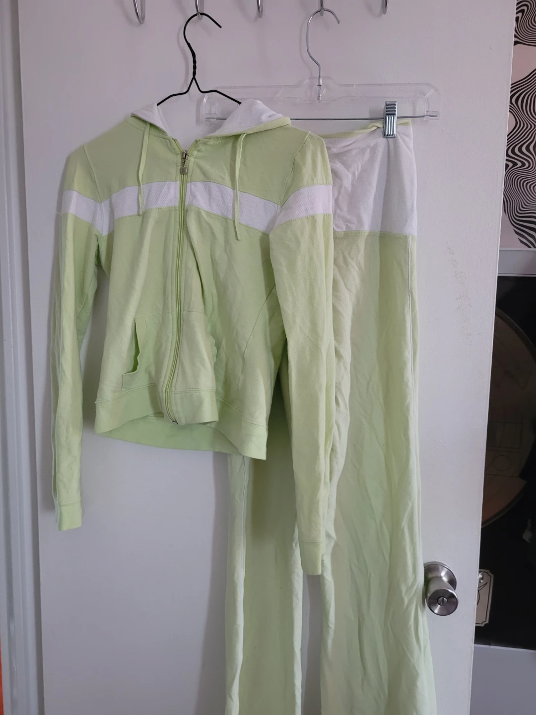 2 Lime Green Tracksuit Set - deal