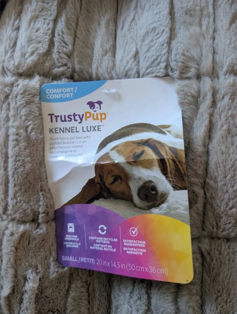 TrustyPup Kennel Luxe Crate Cushion for Small Dogs - photo 3