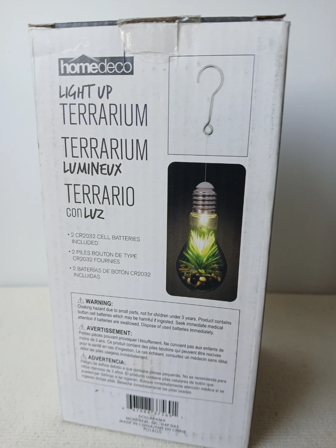 Giftable! 3 Homedeco Light Up Terrarium available. $8 each firm. - photo 5