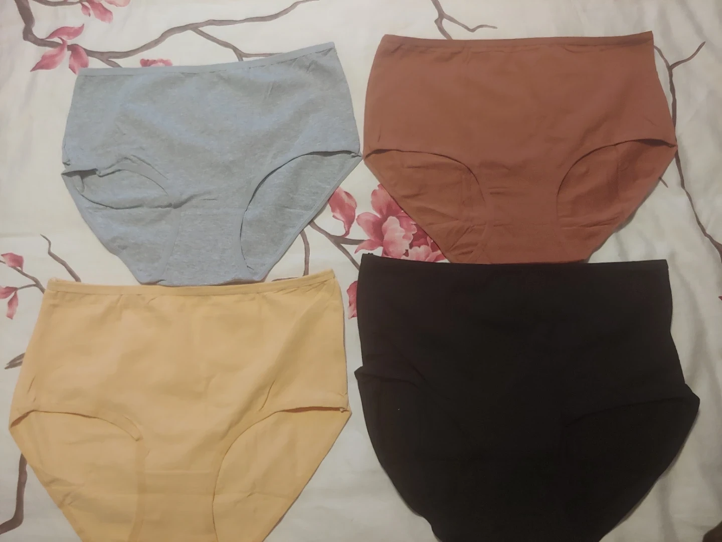 Women's High Waist Cotton Briefs - 4 Pack Size small - photo 5