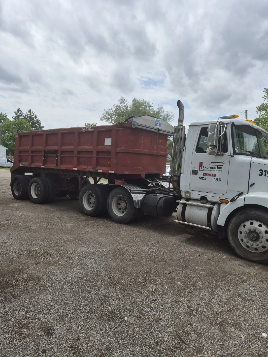 Volvo Dump Truck with Trailer - photo 2