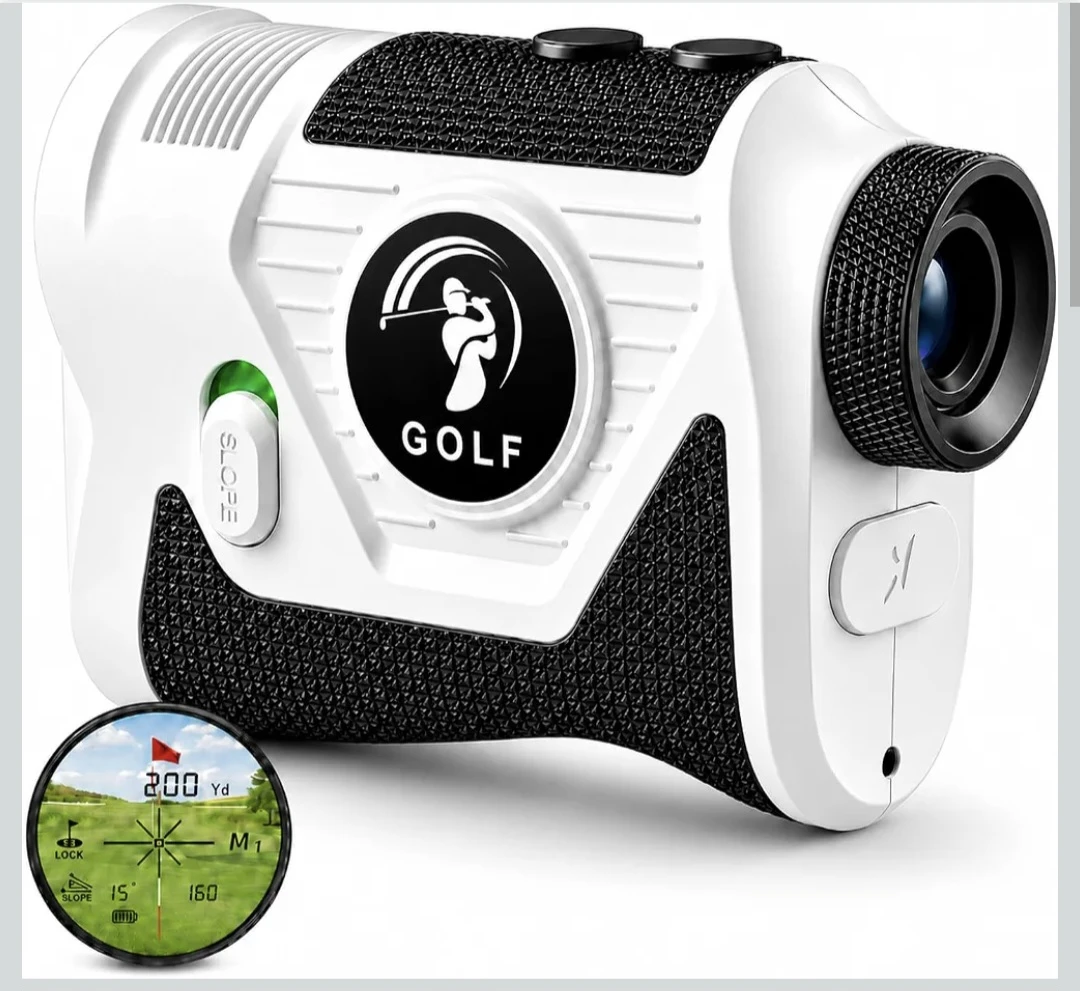 Rechargeable Golf Rangefinder with Slope Switch