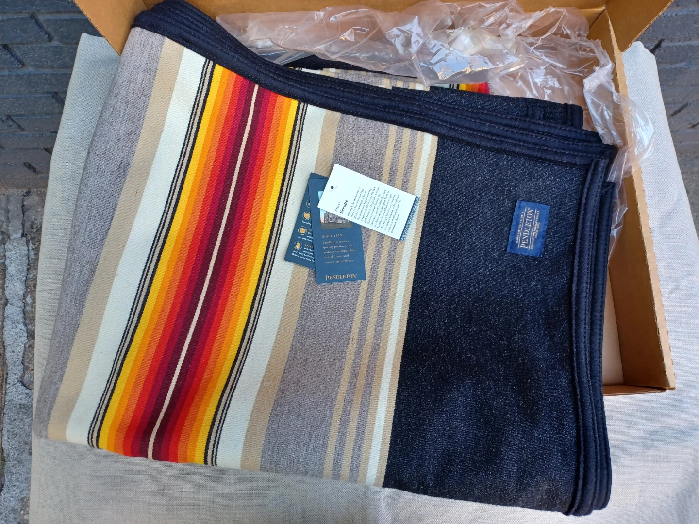 Beautiful Pendleton Serape Blanket