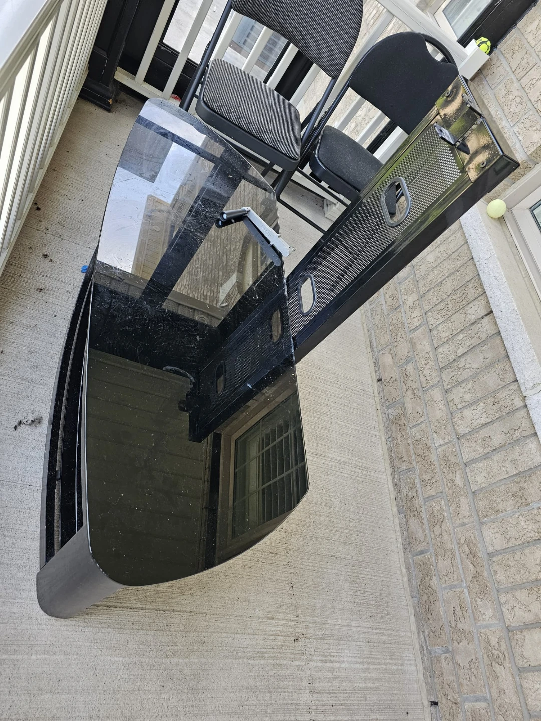 Black TV Stand