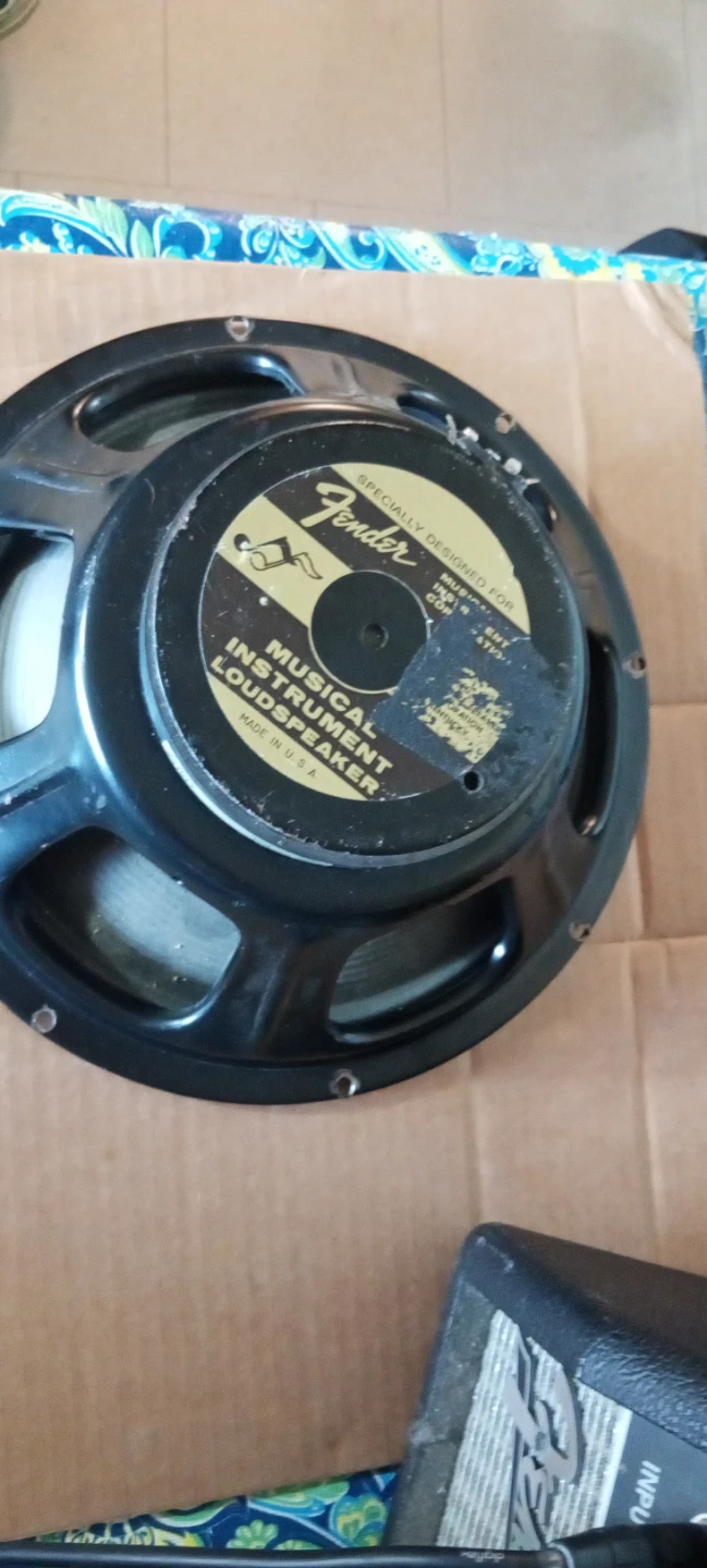 Fender Musical Instrument Loudspeaker - photo 2
