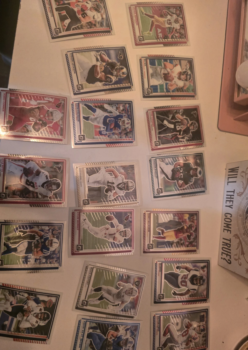 Panini Optic Football Cards