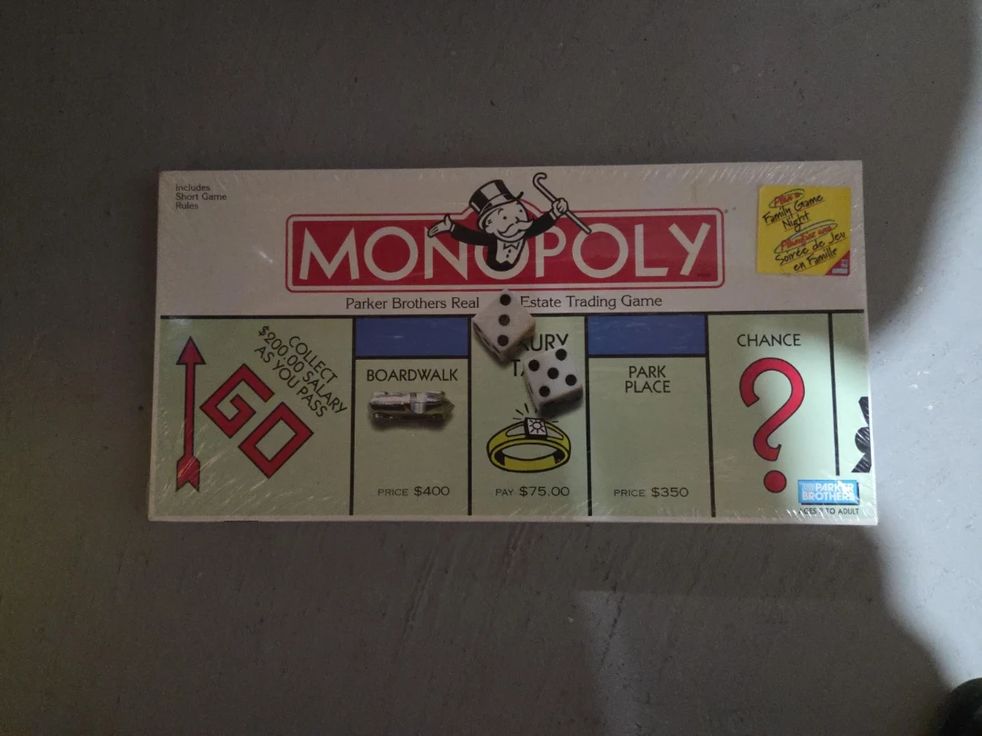 Monopoly Parker Brothers Real Estate Trading Game