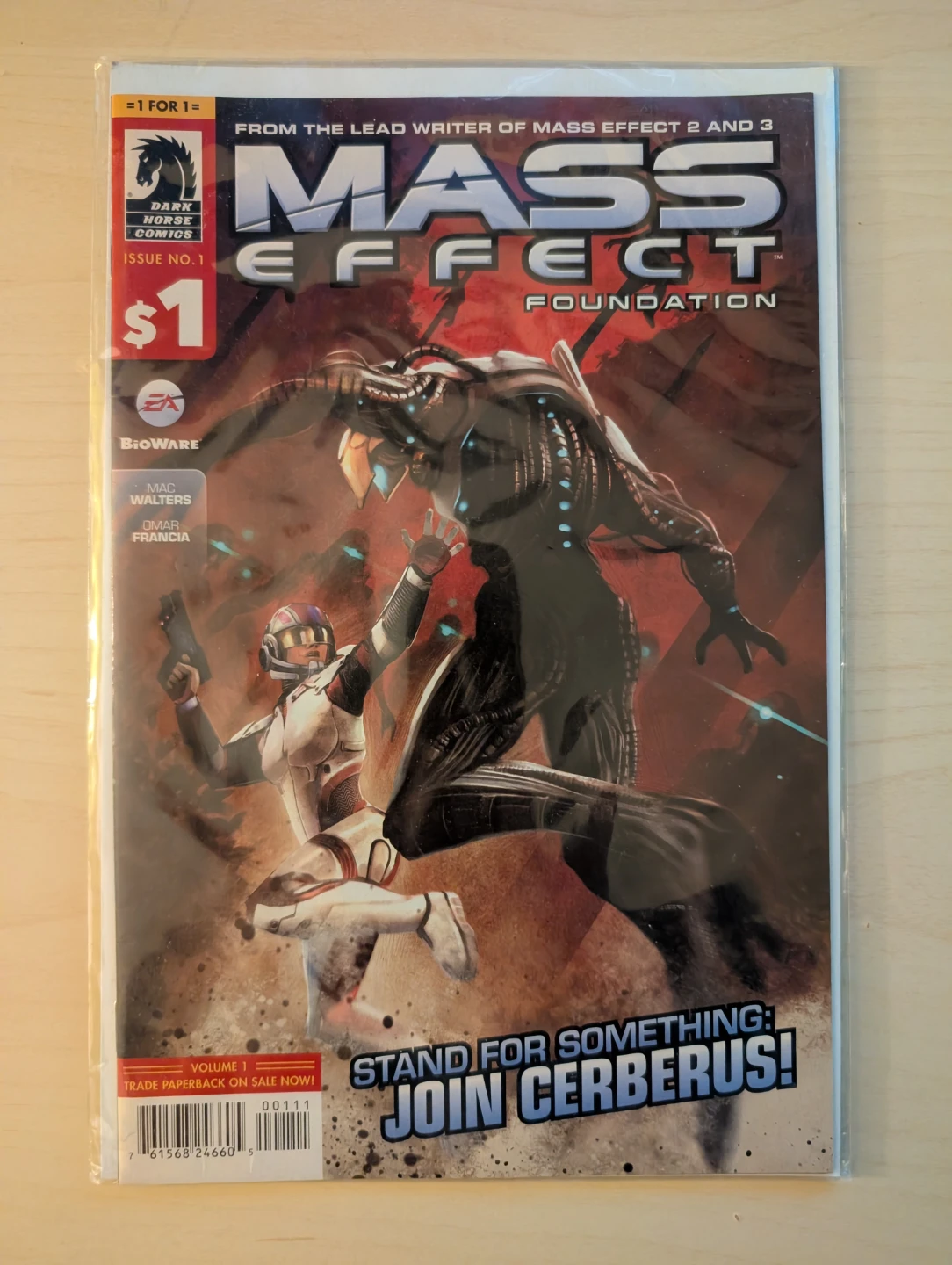 Mass Effect Foundation Issue #1 Comic