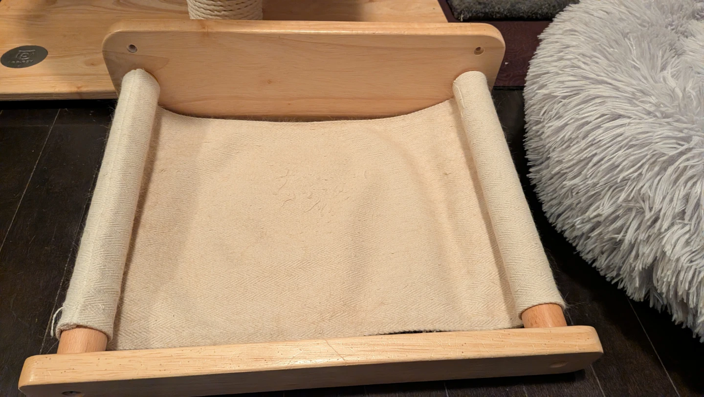 PP Pet Scratcher/Double Bed, Plush Bed & Post, Hammock, toys - photo 3