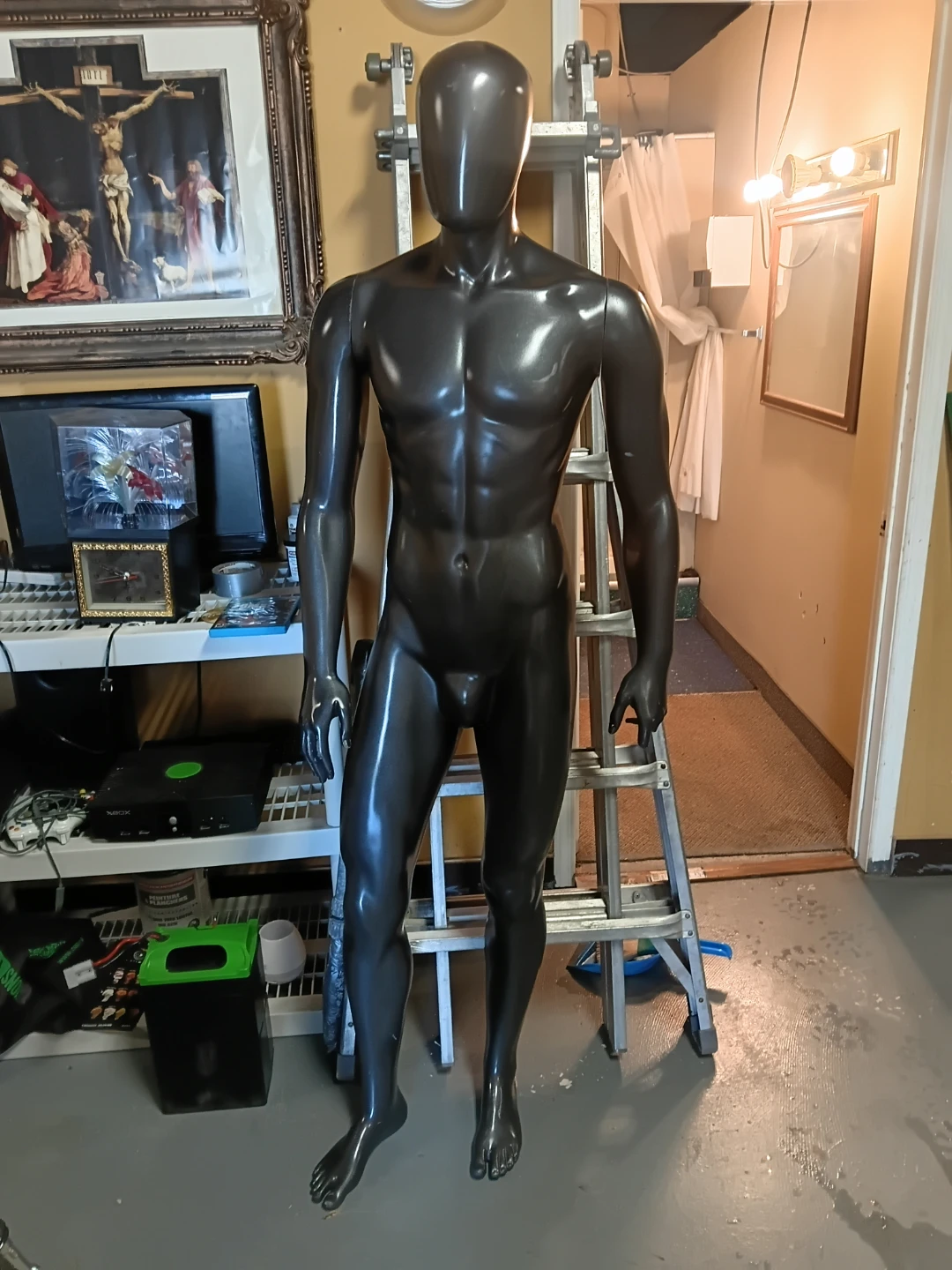 Dark Grey Male Mannequin