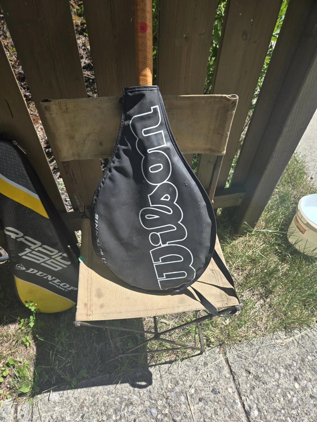 Wilson Tennis Racket with Cover - photo 2