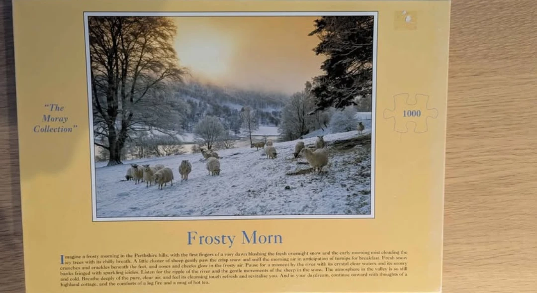 The Moray Collection Frosty Morn Jigsaw Puzzle (1000 Pieces)