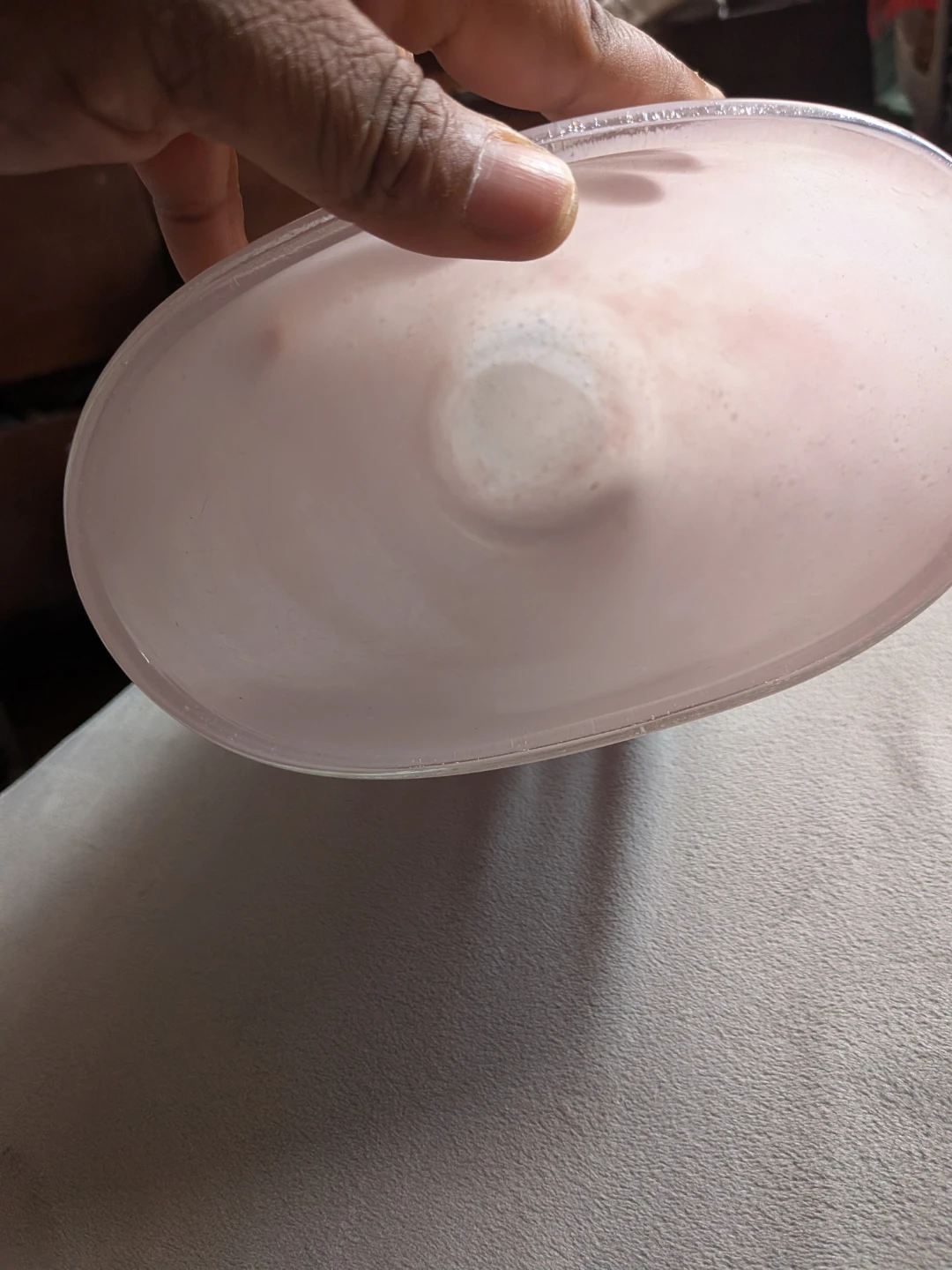 Handmade Pink Glass Vase - photo 4