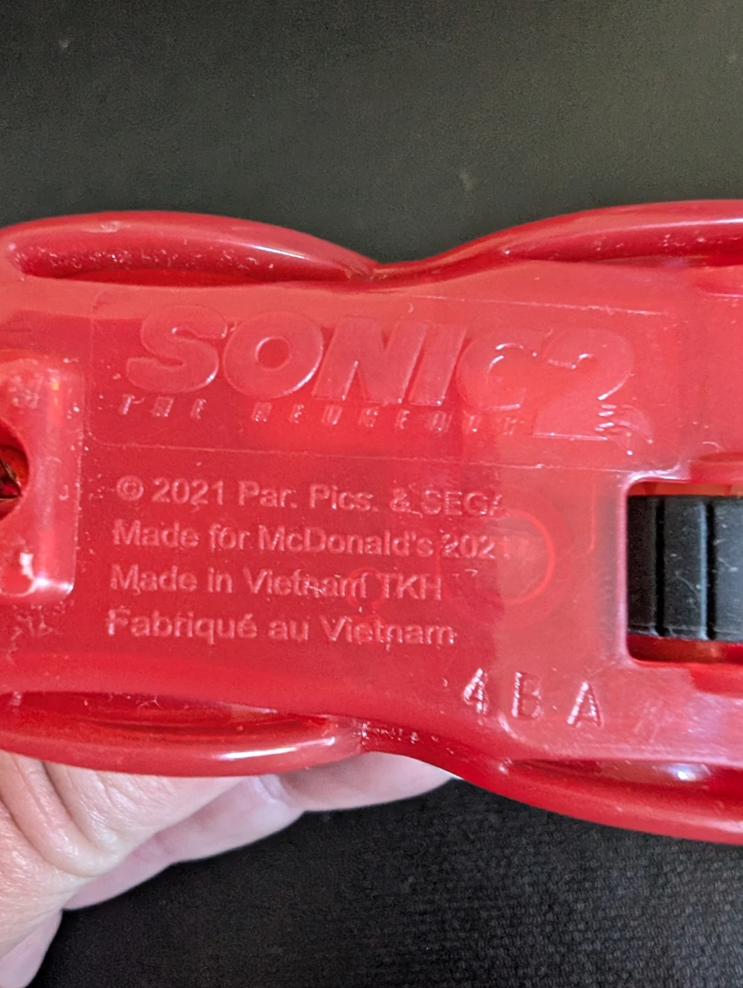 Sonic the Hedgehog McDonald's Toy 2021 - photo 3