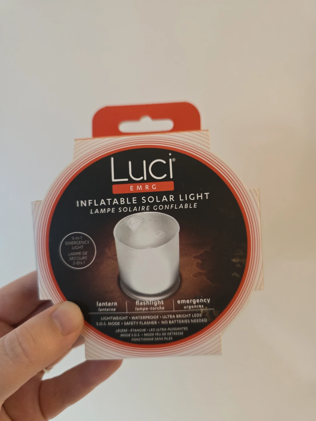 Luci EMRG Inflatable Solar Light