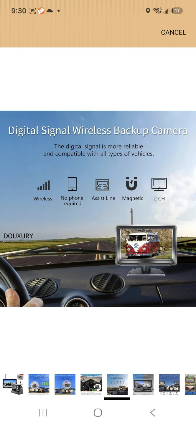 Wireless Magnetic Backup Camera System - photo 5