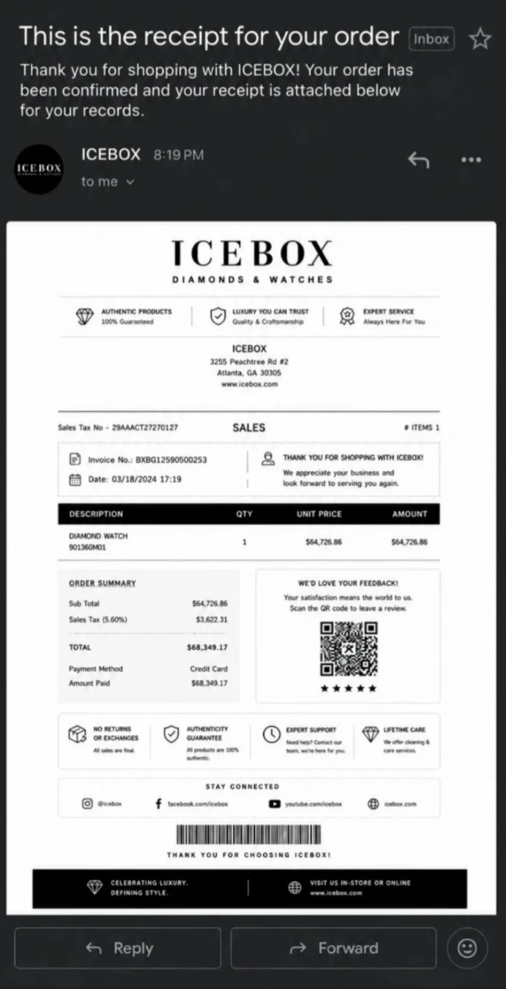 Icebox Diamond Watch - photo 4