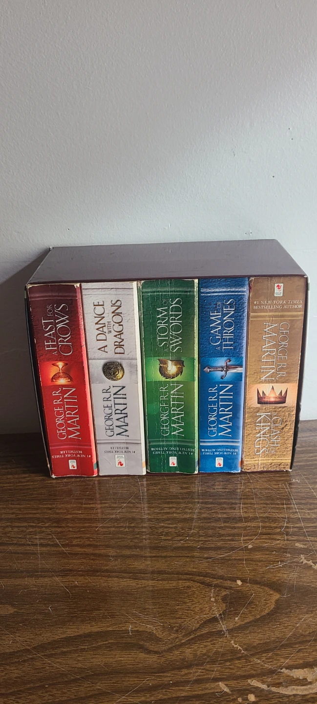 George Martin's Game of Thrones 5-Book Boxed Set Books - photo 4