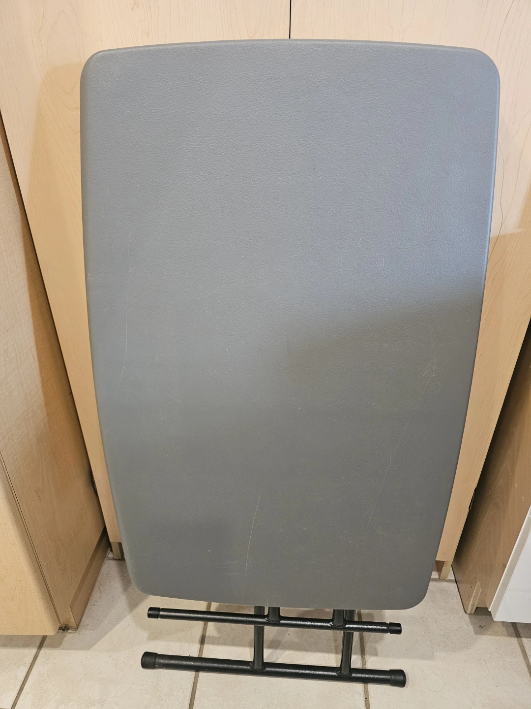 Grey Folding Tray Table