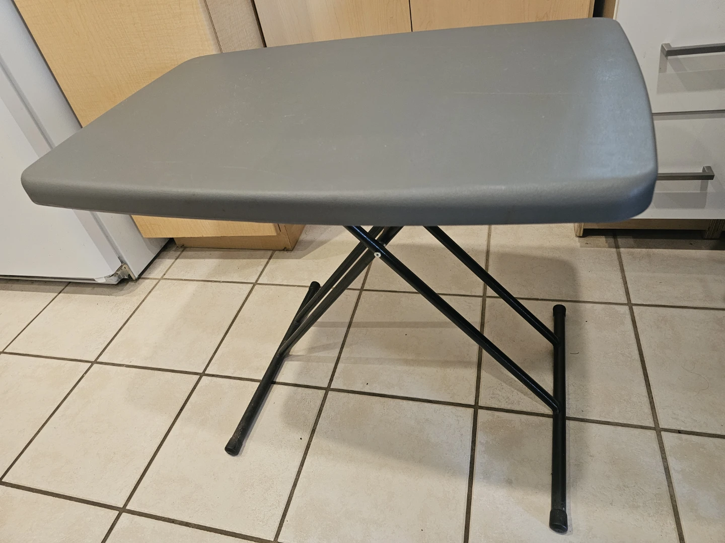 Grey Folding Tray Table - photo 2
