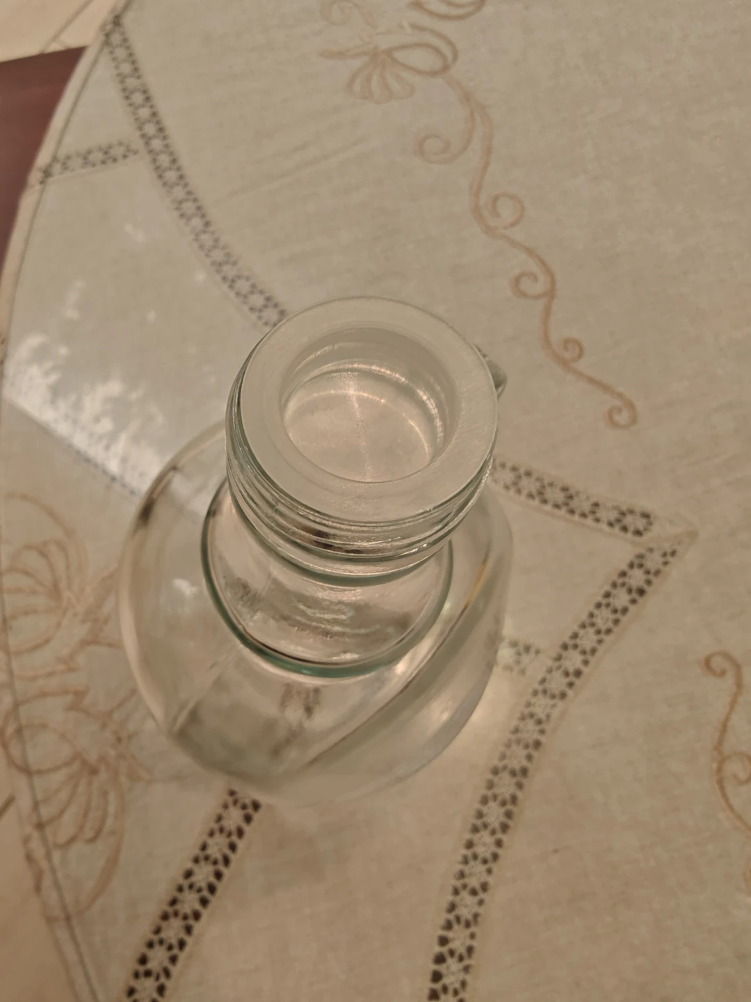 1 Litre Glass Syrup Bottle with Handle - photo 3